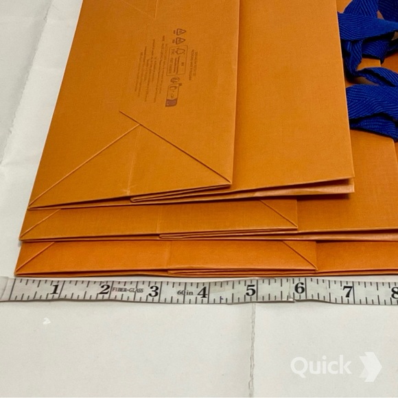 Louis Vuitton Gift Bag and Blue Ribbon - 6 pcs bundle set - Picture 11 of 12